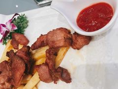 炭烧猪颈肉-好彩酒楼烤鸭坊