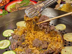 -陈叉子钢盆烤肉(中原万达店)