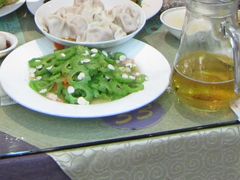 清炒苦瓜&驴肉饺子-双合园·海鲜水饺青岛菜(上清路店)