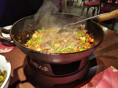 现炒黄牛肉-小隐人家(乐松店)