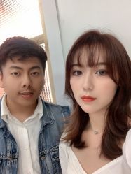 -I+造型烫发染发