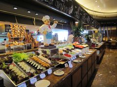 自助取餐区-广州中心皇冠假日酒店-环市食坊·海鲜自助餐厅