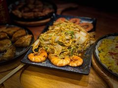 大虾烧白菜-老东镇啤酒屋海鲜加工·蒸汽海鲜·海鲜烧烤(台东店)