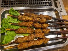 烤羊肉串-清真·东拉黑炭火烤羊腿(世通·国际店)
