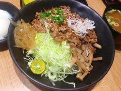 招牌炙烧肥牛丼-町门烤肉拌饭专门店(新天地店)