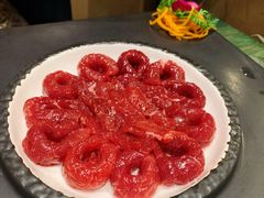 玻璃嫩牛肉-老灶堂文创火锅(文艺路店)