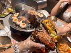 -草家酱蟹炭火烤肉店(珲春南路一店)