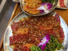 -明洞阿姨·韩式酱蟹烤肉·创意料理(三元桥店)