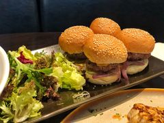 四重芝士牛肉汉堡-bluefrog蓝蛙(皇庭广场店)