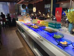 自助取餐区-快乐爱斯米牛排自助(吾悦广场店)