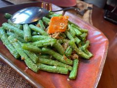 虾酱炒四季豆-花马天堂云南餐厅 Lost Heaven(外滩店)