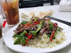 指天椒炒牛肉-好好滋味茶餐厅