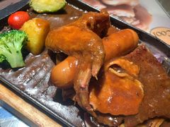 铁板大杂扒-鬆啲茶餐厅(松山湖万科店)