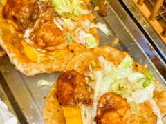 -小红车炸蛋葱油饼