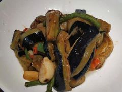 茄子豇豆-鸡毛店·川菜(双楠店)