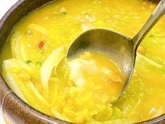 豆汤鲜虾娃娃菜-秦垣味道