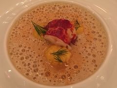 龙虾配意大利云吞-Caprice(香港四季酒店)