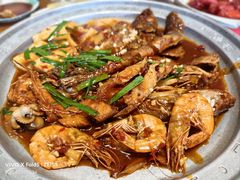 -东来菜馆•手抓海鲜家常菜•海鲜锅贴(鸽子窝店)