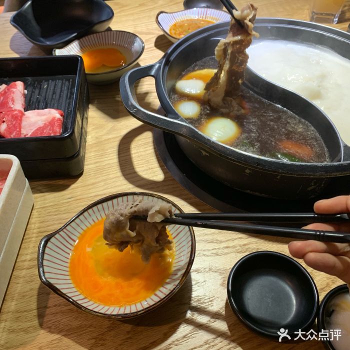 旬野菜和牛火锅·放题(卓悦intown店)日本无菌鸡蛋图片