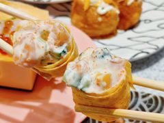 蛋皮海鲜沙拉寿司-争鲜回转寿司(中街大悦城店)