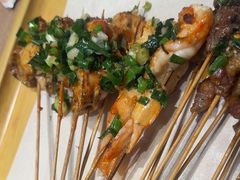 -街角等你.大连海鲜烧烤.经典铁板海鲜串(西安路店)