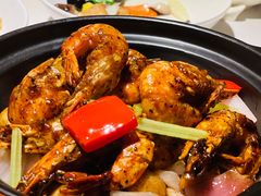 玫瑰宫保汁明虾-玫瑰厅上海菜(兴国路店)