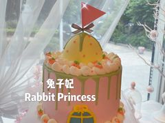 ins手绘蛋糕-兔子妃私人定制蛋糕(城南花苑南区店)