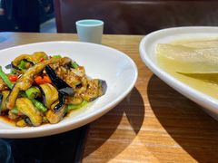 茄子豇豆-鸡毛店·川菜(双楠店)