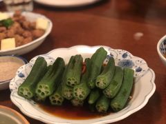 白灼黄秋葵-林四喜·闽南传家菜(鼓浪屿店)