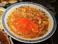 三门膏蟹烧豆面-锦荟JINHUI·浙江小馆(上海荟聚店)