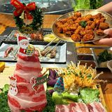 郑州惊现圣诞主题烤肉❗太有氛围啦❗