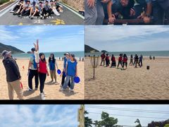 -山海一众流清河沙滩露营地·团建拓展·沙滩烧烤