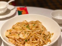 黄芽菜肉丝炒年糕-玫瑰厅上海菜(兴国路店)