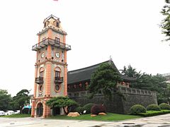 -南通濠河风景名胜区-钟楼谯楼