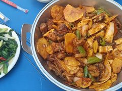 -尕有炕锅烤羊肉