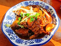 爆鳝-孙盛兴奥灶面馆·蟹黄面·三虾面(山塘街总店)