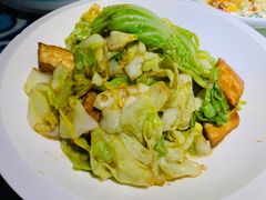 馕炒莲花白-撒拉花儿·新疆菜·清真(太阳宫店)