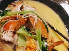 膏蟹汤面-十面欢腾·海鲜面·台式Bistro(长乐路店)