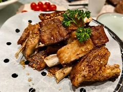 -海派美食·家宴海鲜青岛菜·石锅鲽鱼头(东方城店)