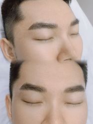 -西施无菌半永久纹绣眉眼影唇轻增发纹发际线