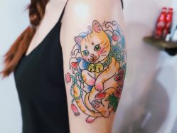 -幸运7纹身刺青Lucky7tattoo