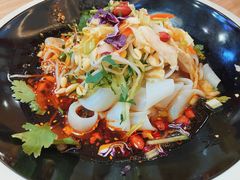 经典全素凉皮-西北杂粮筐凉皮大王(环球中心店)
