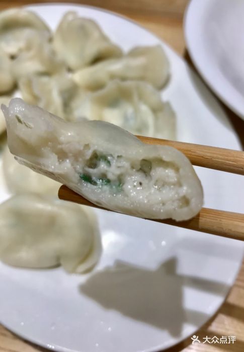 上关雪东北菜(第一百货店)招牌野生鲅鱼水饺图片 第660张