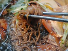 -吉林延边牛肉汤饭，大冷面