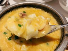 海鲜蟹粉羊奶豆腐-港丽餐厅(高德置地店)