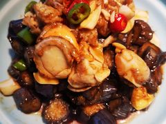 紫山茄拌扇贝-味莊·青岛菜(石老人店)