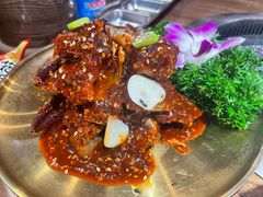 -明洞阿姨·韩式酱蟹烤肉·创意料理(三元桥店)