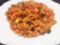 虾仁炒疙瘩-紫光园·烤鸭·北京菜(团结湖店)