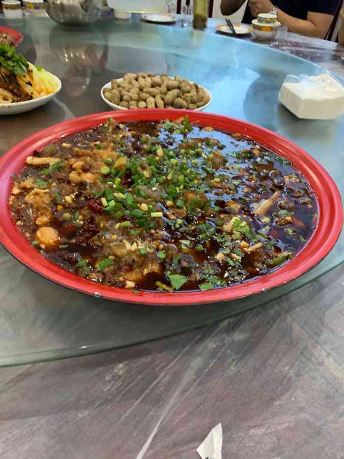 姜记桥头太安鱼-"国庆期间专门跑去吃太安鱼,因为老公说的非.