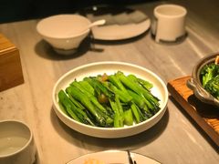 猪油渣生炒菜心-岭南真味·匠心粤菜(K11店)